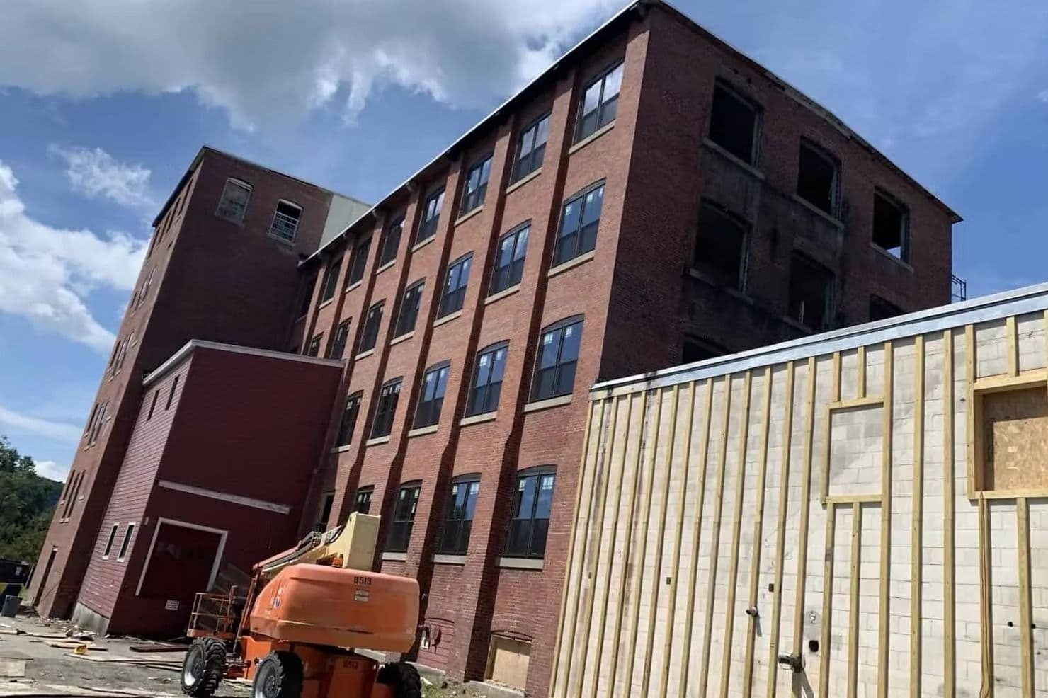 brick building