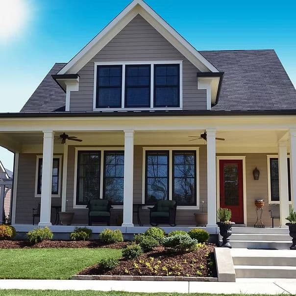 Nice house windows