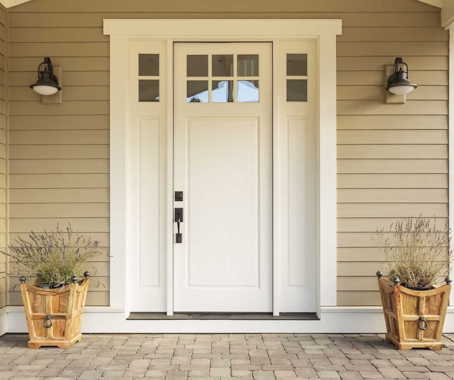steel door