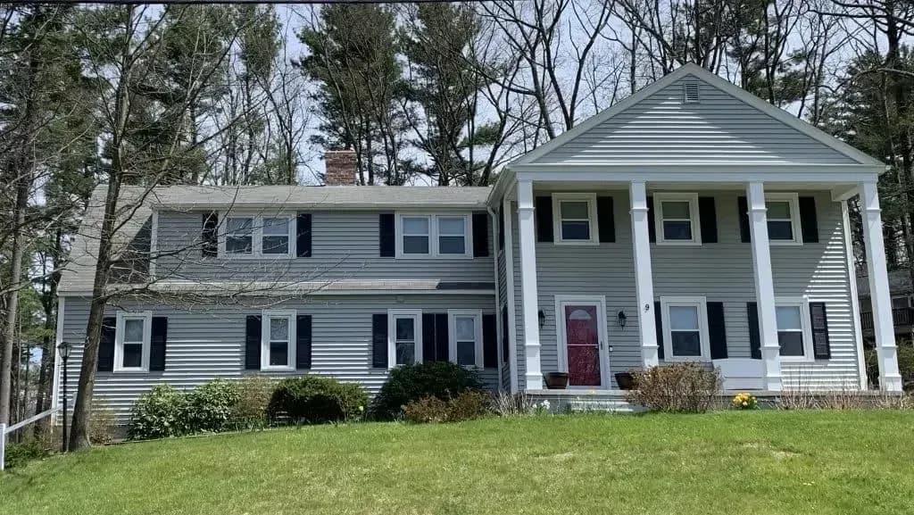 white long house